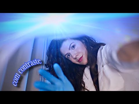 ASMR | EXAME DE TOMOGRAFIA *sensação real*