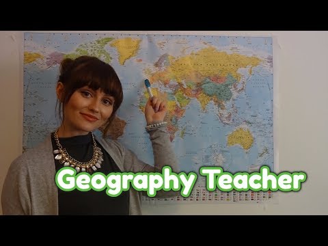 ASMR~ 🌎Terrible Geography Teacher RolePlay 🌎