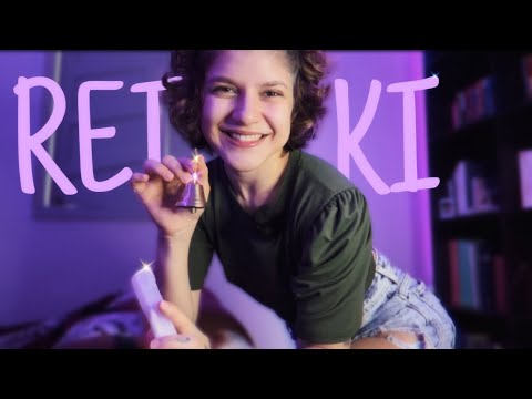 ASMR REIKI REEQUILIBRANDO SUAS ENERGIAS ✨ Purificação, limpeza, energias positivas e abundância ✨