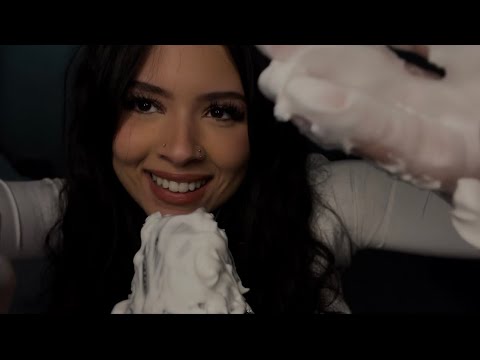 ASMR | SHAVING CREAM 🪒 so relaxing 💤 with minimal talking