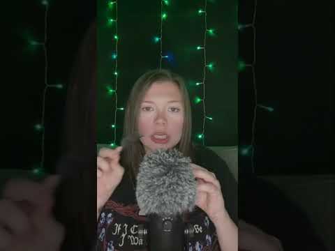 why does a fork sound so good on a fluffy mic? 🍴 (asmr)