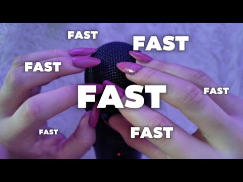 Fast and Aggressive ASMR Scratching and Tapping  for Ultimate Tingles 🧠⚡💥