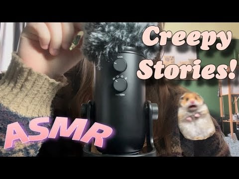 ASMR | Reading CREEPY Home Alone Stories! (Whispered)