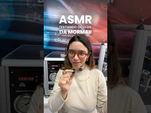 ASMR: Teste de Resistência com Óculos da Mormaii