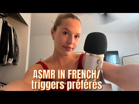 ASMR IN FRENCH - mes triggers préférés