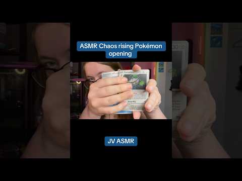 #asmr #triggersforsleep #pokemon #relax #tingles #cardopening #chaosrising