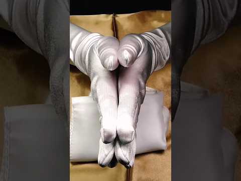 Satin and "Shoop!" #asmrlikeasandbox #satisfying #satin