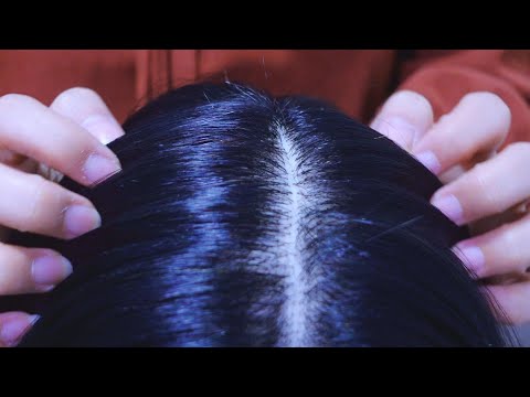 Hair and Scalp ASMR No Talking