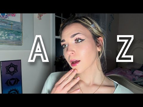 ASMR your names from A to Z