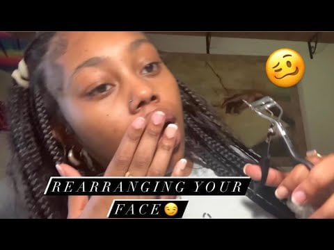 ASMR| Rearranging Your Face🥴 (Fast and Chaotic!) oops🤭