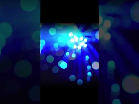 Blue Lights Coming at Ya! #ASMR Fiber Optic #LightShow #SleepAid