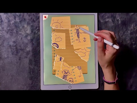 😴 iPad ASMR - 🤤 The most satisfying game i’ve played - Clicky whispers, ipad pencil sounds