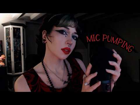 ASMR Mic Pumping and Lots of Rambles | Whispering