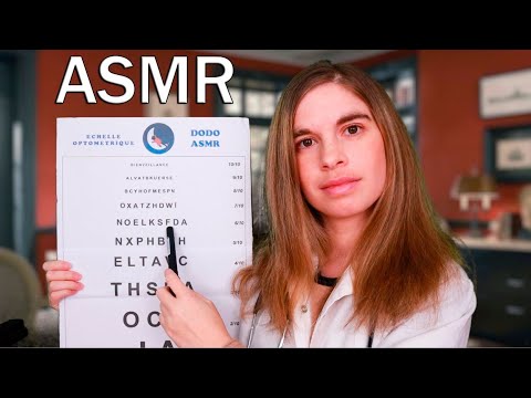 CRANIAL NERVE EXAMINATION 2 - une étudiante en médecine te fait le test des 5 sens - Roleplay ASMR