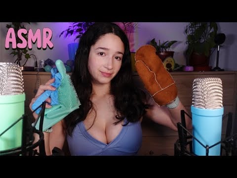 ASMR GLOVE Sounds for Sleep and Relaxation (No Talking)