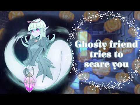 {Asmr} Ghost girl enjoys Halloween (part 2)