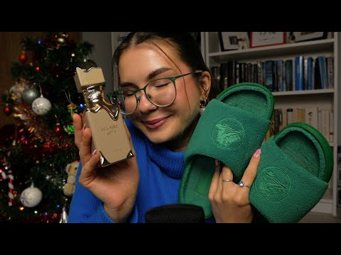 ASMR co dostałam na święta 2024 🎄🎁 dużo fajnych dźwięków! (what I got for christmas)