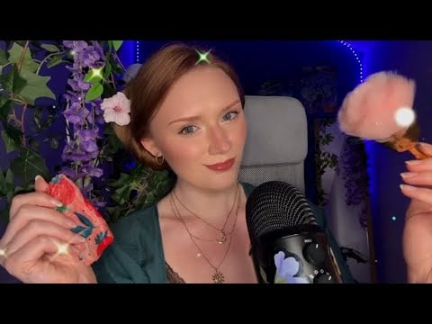 ASMR live🌙 Invisible slime, Honey spoon, Plucking, Eye cleaning, Spiderweb,Makeup, X marks✨