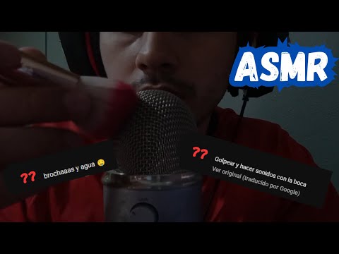 Hago el ASMR que piden mis suscriptores