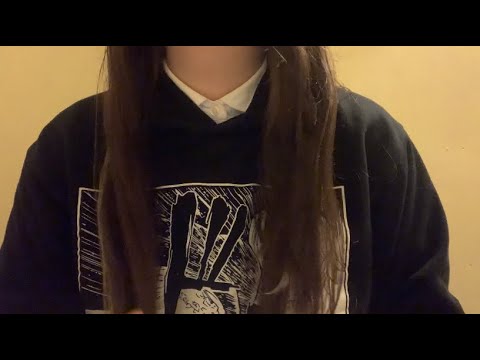*ASMR* hair tracing with hand sounds -- lofi asmr (-ω- )
