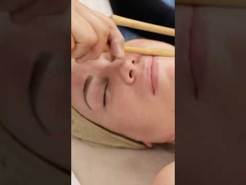Bambuterapia facial es el mejor masaje de rostro de todos los tiempos 😍✨ #facialtreatment #short