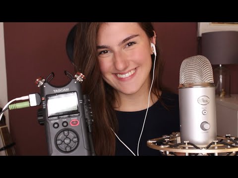 [ASMR] Blue YETI vs Tascam dr40x🥊 // SAME TRIGGER ON DIFFERENT MICS // (German/deutsch)