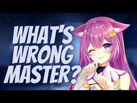 Your sweet neko comforts you after a nightmare (F4A) [ASMR RP] [Scritches] [Brushing] [Binaural]
