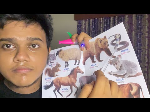ASMR Cranial Nerve Exam Random ,Chaotic,Fast & Aggressive