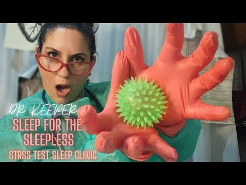 ASMR SLEEP FOR THE SLEEPLESS STRESS TEST  SLEEP AID