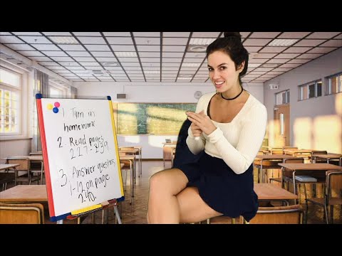 [ASMR] The Substitute Teacher Fills In Today