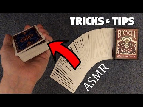 [ASMR] Card Magic Tricks & Tips