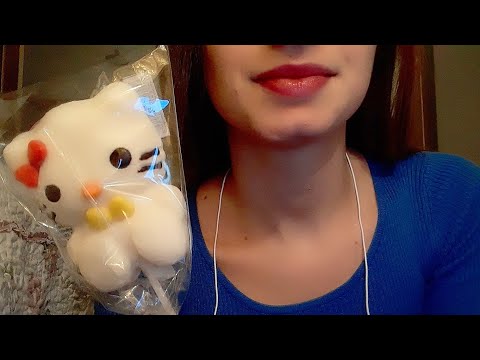 ASMR - Lollipop Marshmallow (Soft eating)