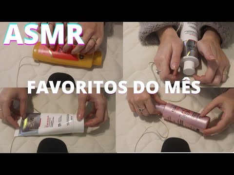 ASMR FAVORITOS DO MÊS ESTÁ DE VOLTA -  Bruna Harmel ASMR