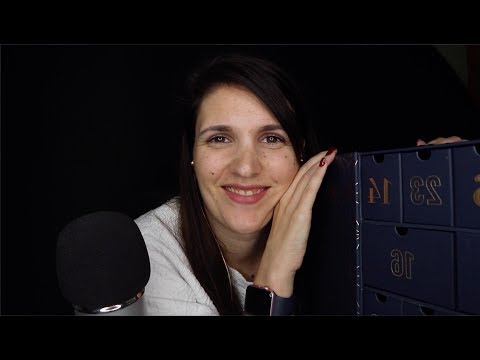 ASMR: BEAUTY ADVENT CALENDAR UNBOXING (lots of triggers!)