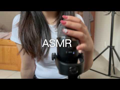 ASMR No Talking Mic Scratching With Nylon Gloves