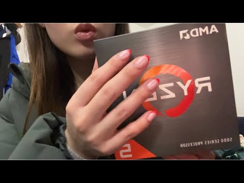 lofi ASMR tapping on PC parts 🖥️