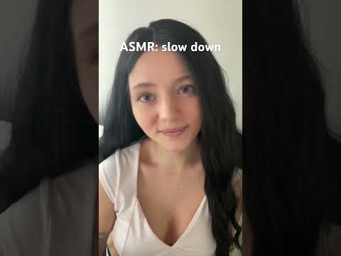 slow down 🤍#asmr #girlfriendasmr #calmasmr #relaxation #softspoken