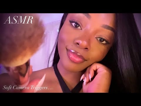 ASMR | You Can Feel 🤍 Up Close Camera Triggers & Gentle Mouth Sounds ✨💋