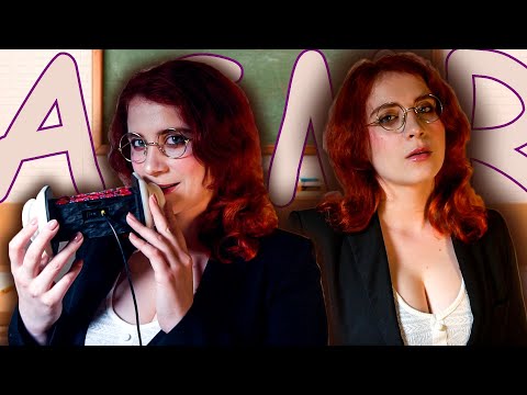 АСМР ХОРНИ УЧИЛКА ПОШАЛИТ С ТОБОЙ | ASMR HORNY TEACHER LICK YOUR EAR