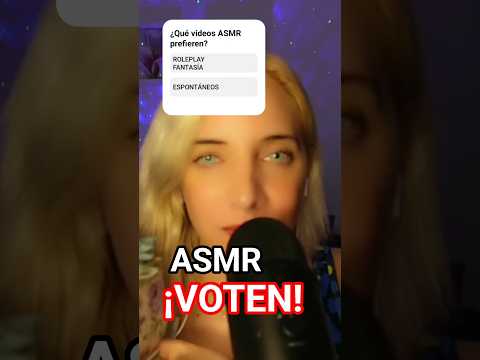 ASMR PARA QUE VOTEN #asmr #asmrrelax #asmrdormir #asmrespañol #asmrrelajante #asmrparadormir
