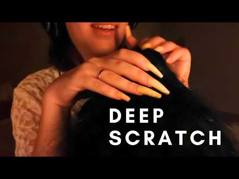 ASMR - Ultimate Ear Massage with long nails🔥Rubbing & Deep Scalp Treatment for sleep | Soft Spoken😴