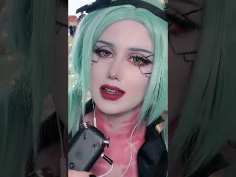 ASMR Rebecca Cyberpunk Edgerunners Cosplay Role Play #asmr #asmrroleplay