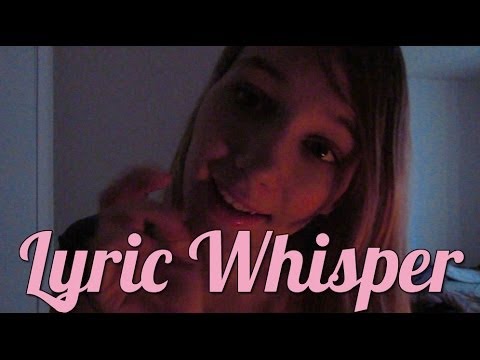 [BINAURAL ASMR] Lyric Whisper (ear-to-ear whisper)