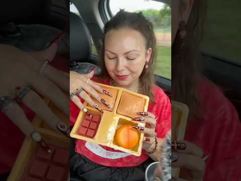 Sensory S’mores Toy Unboxing 🍫 #sensoryplay #bestlifebybrooke #tingles #fakefood #asmr #toyunboxing