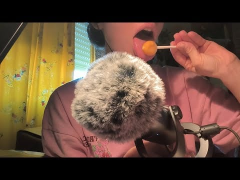 ASMR | INTENSE LOLLIPOP MOUTH SOUNDS 💦🍭 & GUM CHEWING 👅