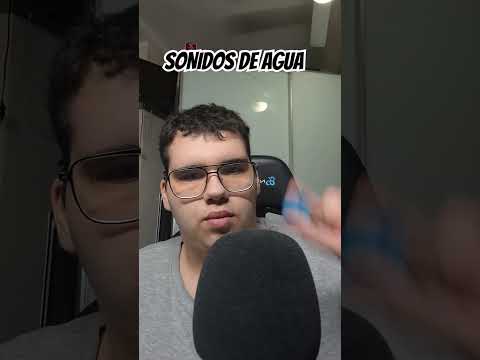 ASMR con sonidos de agua #asmr #asmrespañol #shorts