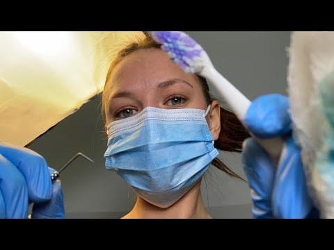 ASMR POV Realistic Dental Exam, Cleaning & Filling 🦷 (Personal Attention)