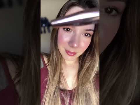 Durma enquanto eu Tiro Sua Sobrancelha, Tá duvidando?? Faça o TESTE #asmr #shorts