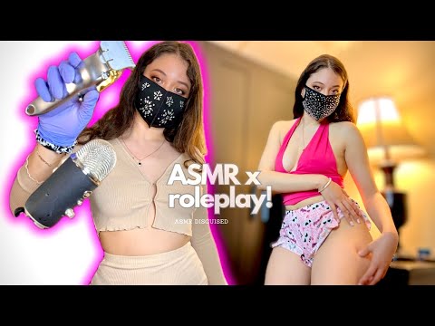 ASMR💕 Skin and Fabric Scratching, but then I take give you a haircut Roleplay