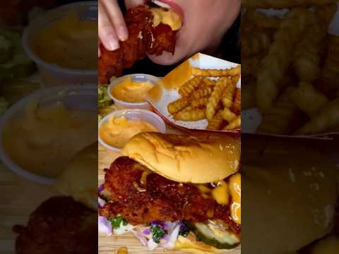 DAVE’S HOT CHICKEN #asmr #chicken